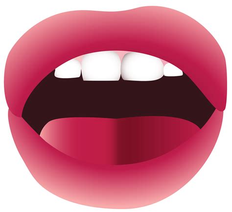 mouth open clip art