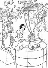 Prinsessen Sneeuwwitje sketch template