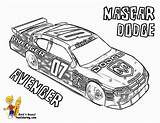 Coloring Pages Nascar Logano Joey Race Car Collection Track Dodge Divyajanani Popular sketch template