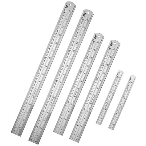 hot stainless steel ruler straight edge metal ruler set  engineering