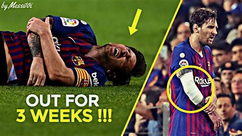 Lionel Messi Horror Injuries And Tackles That Shocked The World ¦ Hd New