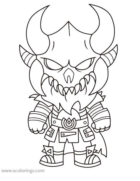 ragnarok  fortnite coloring pages xcoloringscom