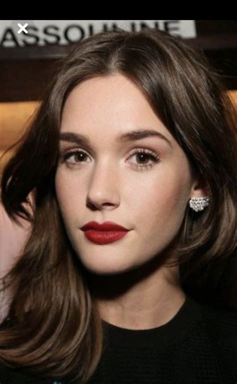 lipstickforfairskin in 2020 brunette makeup red