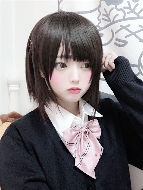 히키 Hiki On Twitter In 2021 Beautiful Japanese Girl Cute Girl Face
