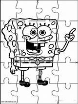 Esponja Puzzles Jigsaw Coloriage Websincloud Bebeazul Quebra Rompecabezas Ninjago Ausmal Colorir Desenhos Minions Rajz Schwammkopf Innen Mentve sketch template