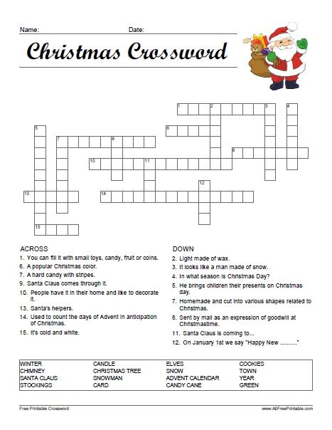 anspruchsvoll stressig uebermaessig advent crossword puzzle zu regieren