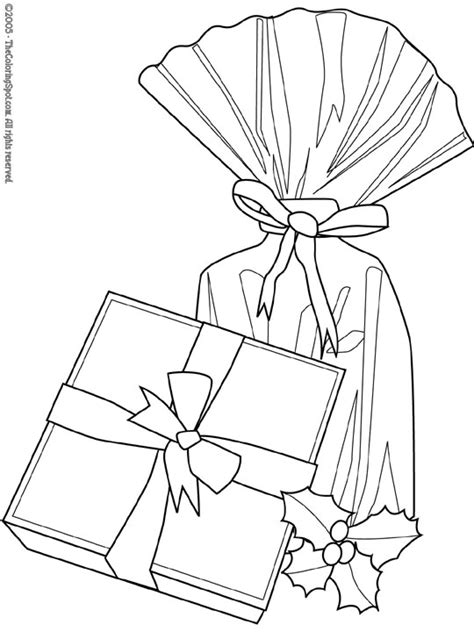 christmas gifts coloring page  audio stories  kids