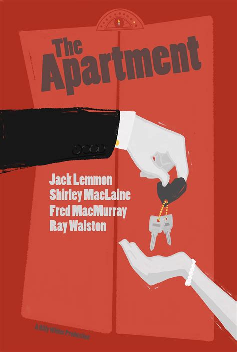 the apartment movie poster on behance