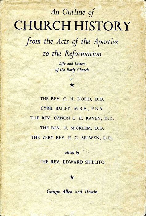 outline  church history   acts   apostles