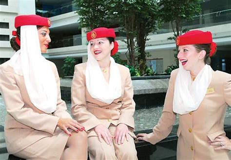 dubai air line hostess girl fashion in dubai