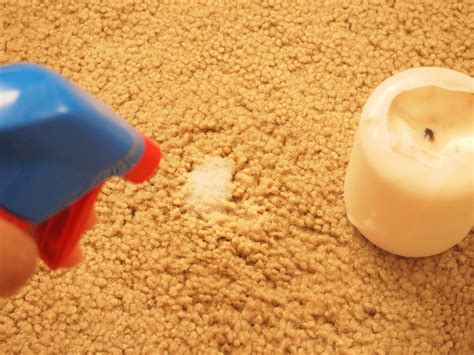 remove wax  carpet  steps  pictures cleaning