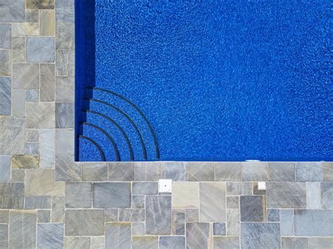 Black Sandstone Tumbled Swimming Pool Copings From Stoneworld