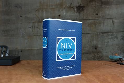 niv study bible fully revised edition  great choice   bible