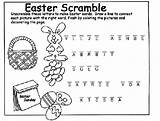 Easter Scramble Coloring Pages Crayola Unscramble Words Letters Colouring Color Word Sheets Search Choose Board sketch template