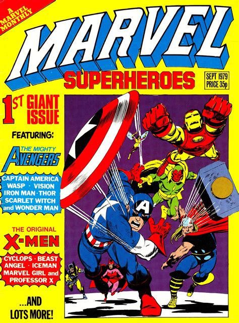 starlogged geek media again 1979 marvel superheroes a marvel monthly cover gallery part