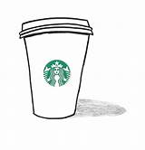 Starbucks Coloring Cup Printable Worksheets sketch template
