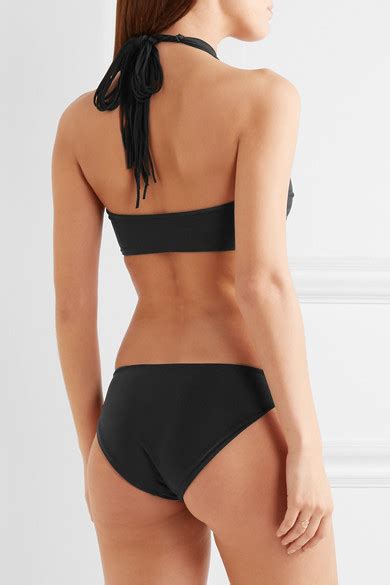 Mikoh Kahala Halterneck Bikini Top Net A Porter