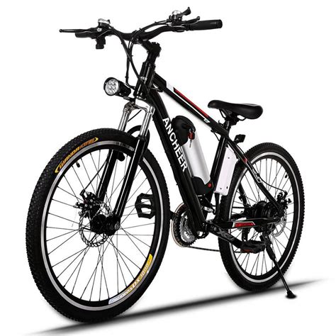 ancheer   mountain bike high quality aluminum alloy frame  electric bikes electric