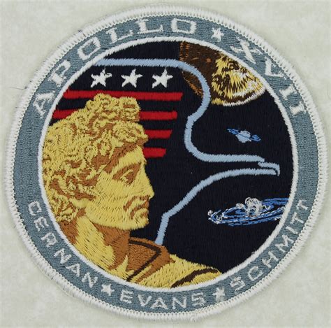 apollo xvii mission patch rolyat military collectibles