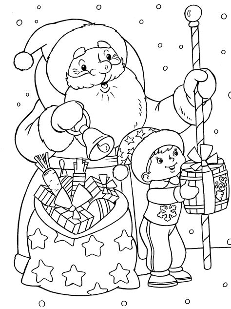printable merry christmas coloring pages