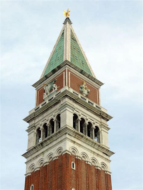 Bell Tower In Venice Campanile Di San Marco St Mark S