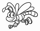 Dragonfly Coloring Pages Printable Cute Drawing Getdrawings Clip Clipart Megnyitás Getcolorings sketch template
