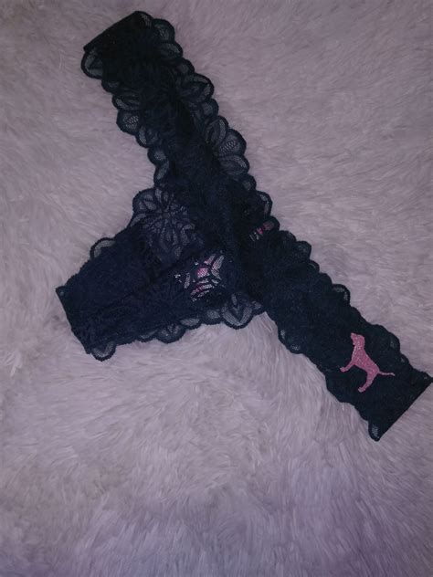 Brand New Victoria Secret Pink Thong In A Size Large Bras Panties