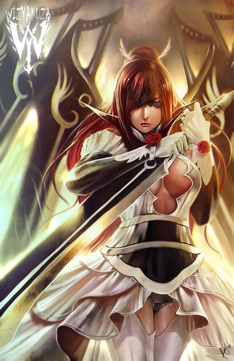 erza wingblade fairy tail erza scarlet fairy tail anime fairy