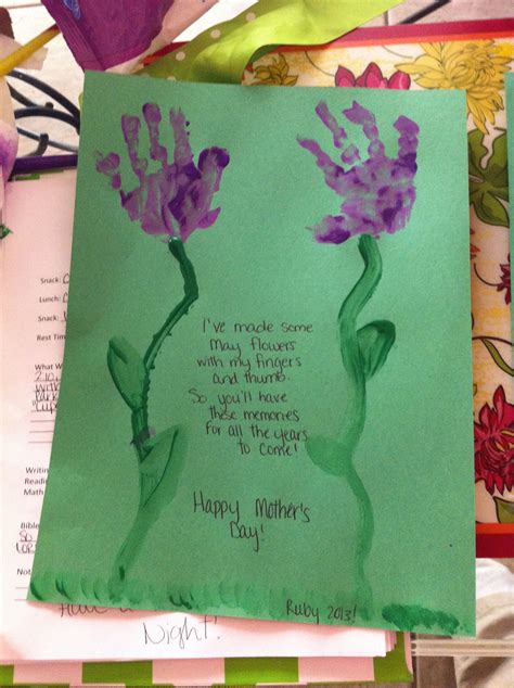 rubys mothers day art baby art projects mothers day projects