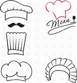 Vector Hat Chef Cook Getdrawings Vectorified sketch template