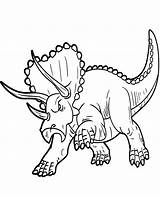 Coloring Triceratops Pages Dinosaur Dinosaurs Printable Topcoloringpages Print Children sketch template