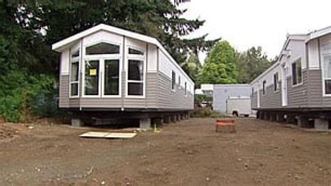 mobile homes outrage north vancouver residents british columbia cbc news