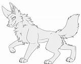 Base Wolf F2u Canine Deviantart Hiro Uzumaki sketch template