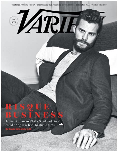 Jamie Dornan Poses For Variety Cover Shoot Talks Fifty Shades Of Grey