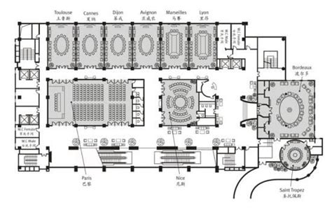 convention center floor plan  mimari