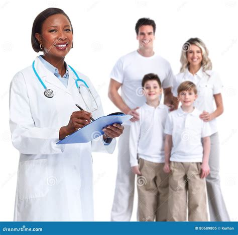 family doctor stock image image  clinic pediatrist