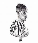 Dybala Sketch Juventus sketch template