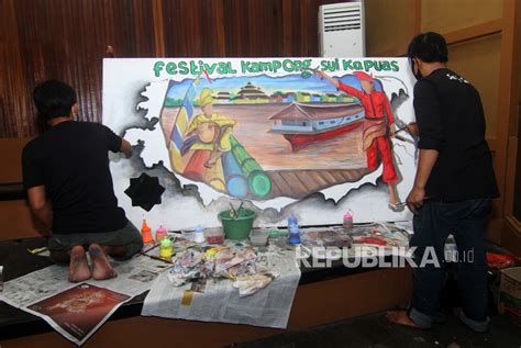 Taman Budaya Kalbar Pamerkan 52 Karya Seni Lukis Seniman Republika Online