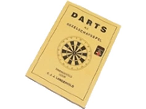 longfield boekje spelregels darts