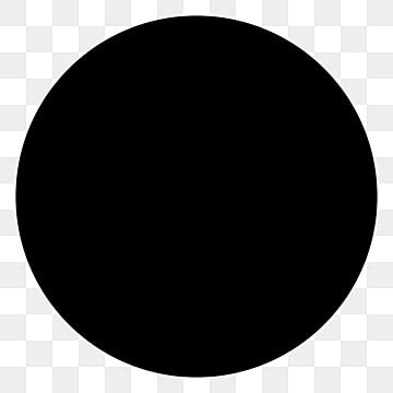 black circle vector
