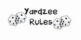 Yahtzee Clip Score Yardzee Rules Printable Sheets Lawn 1326 sketch template