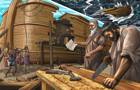 noah building  ark  behance