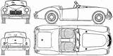 Mga Mg Roadster Blueprints Car 1955 Blueprint Cars Gomotors Truck Sketch Size sketch template