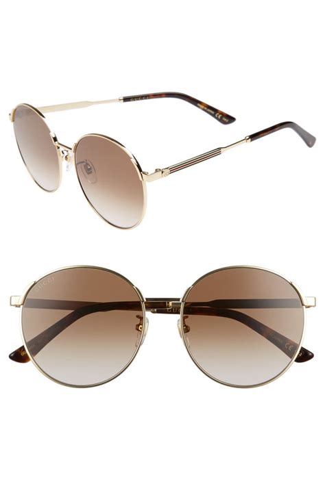 Gucci 58mm Round Sunglasses Available At Nordstrom In 2020 Round
