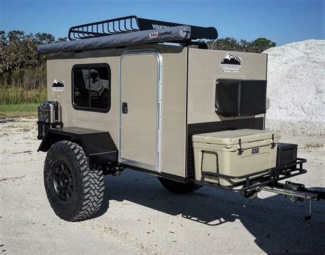runaway camping trailer  series  road camper trailer jeep