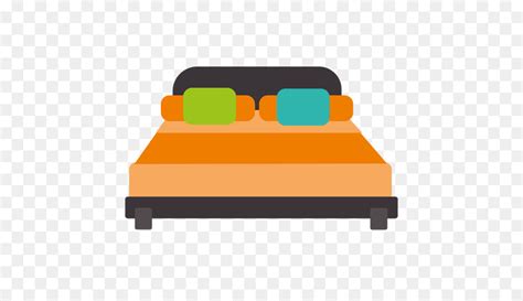 Bed Cartoon Clipart Table Bed Furnit 1597787 Png