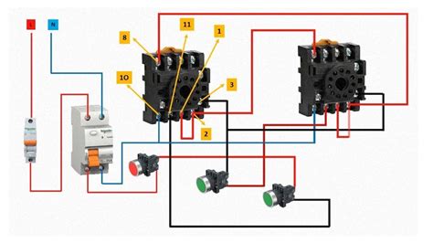 pin relay wiring diagram  pin relay base diagram  pin relay socket youtube