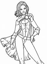 Powergirl Jamiefayx Villians Ausmalbilder sketch template