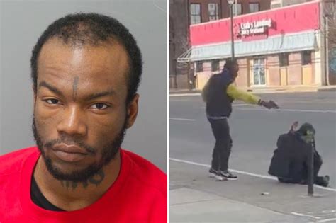 video shows gunman nonchalantly shooting homeless man execution style