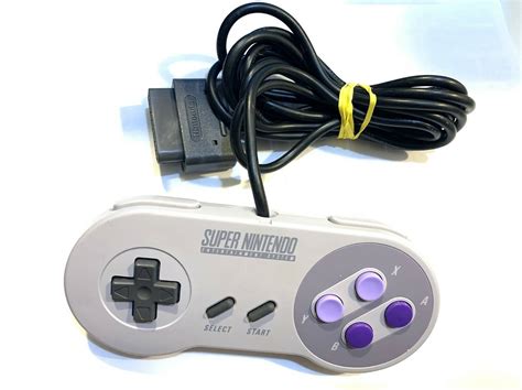 original snes controllers  original super nintendo brand authentic controller